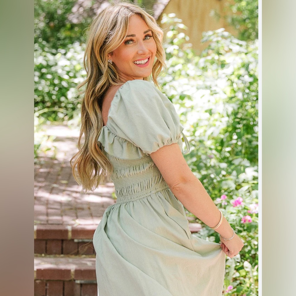 Rae dress - Ivy City Co, XS, sage green